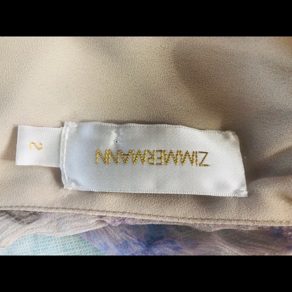 ZIMMERMANN used Blouse SZ 2 - Picture 6 of 6